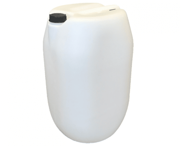 Der 60 Liter PE-Kanister kann durch seine Lebensmittelechtheit ebenfalls zur Lagerung von Trinkwasser genutzt werden